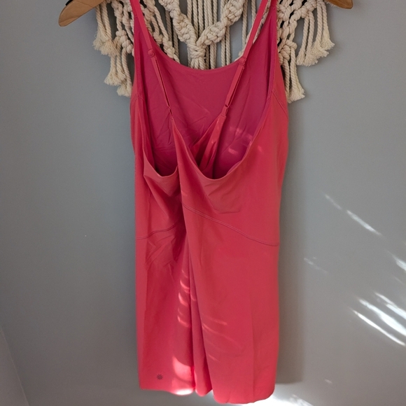 Athleta infinity dress Pink Medium Built In Romper Tennis Golf Petite - Picture 12 of 12